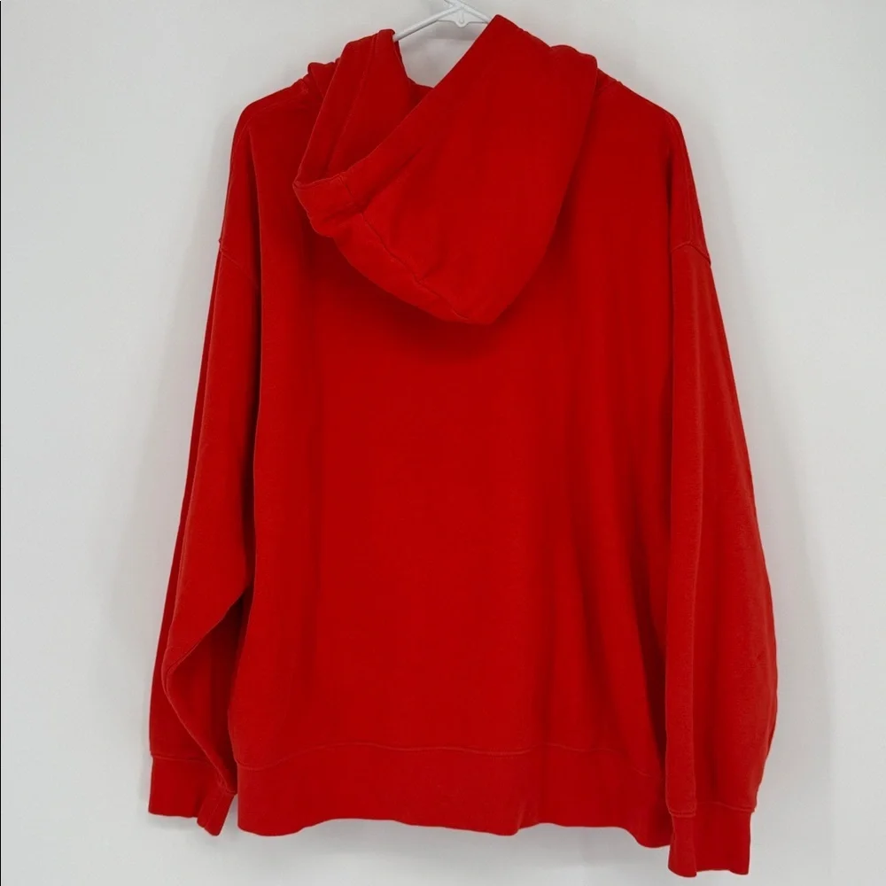 Nike Red Swoosh Hoodie Pullover Sweatshirt 1X